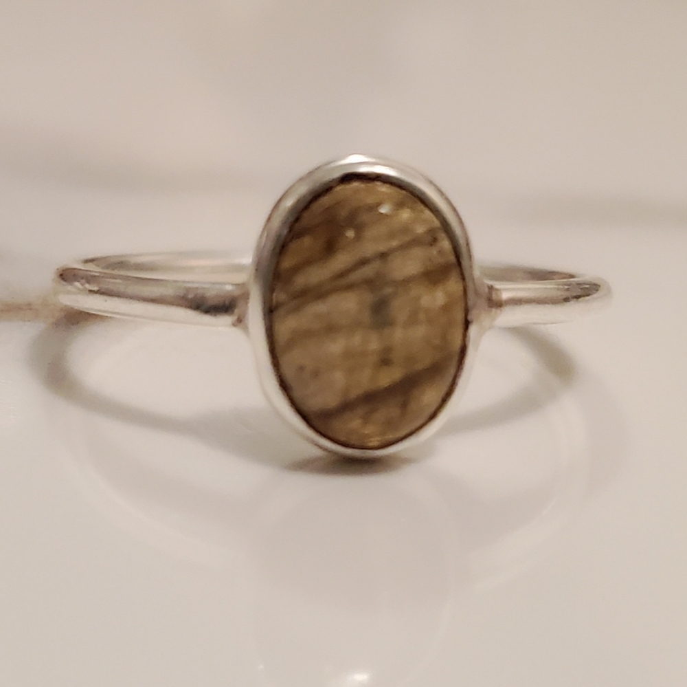 Labradorite Silver Ring - image 4